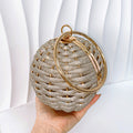 Clutch Ball Style Silver Color