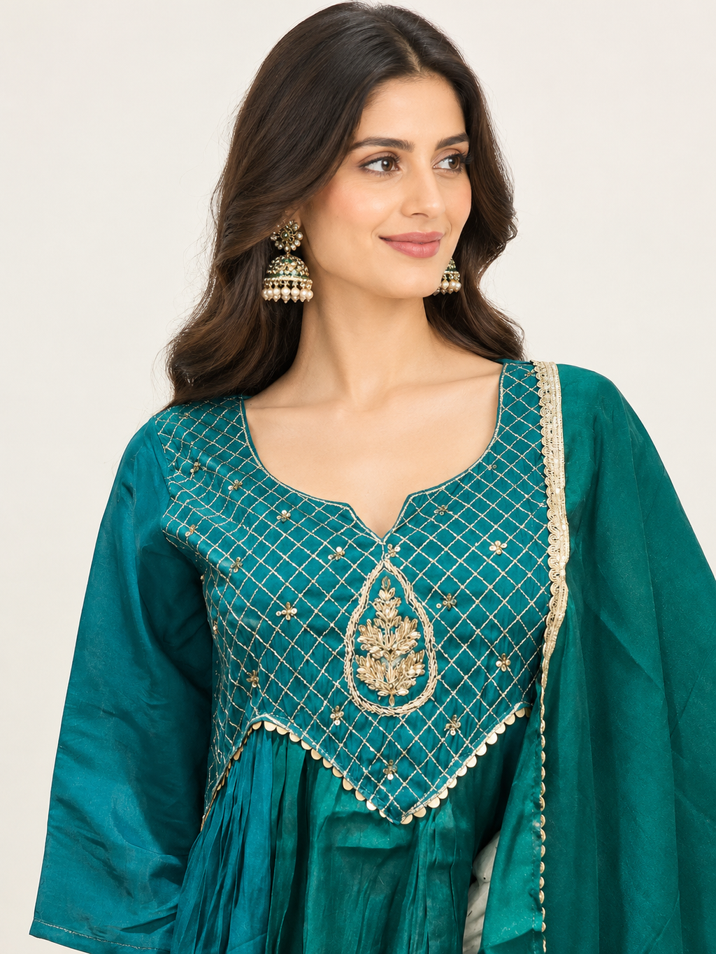 Riva Musturd Color Mul Chanderi Suit