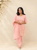 Amber Premium Light Pink Color Suit Set