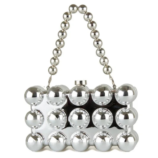 Clutch Blossom Silver Color
