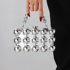 Clutch Blossom Silver Color