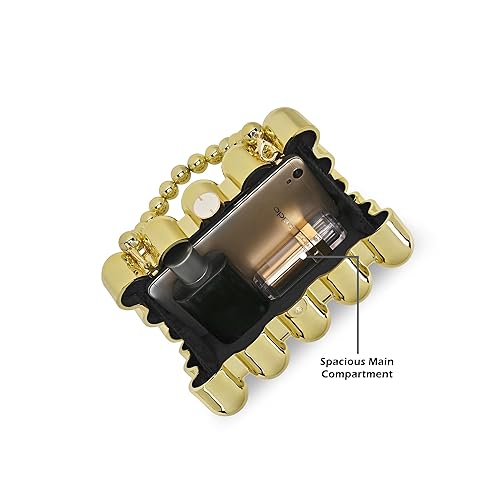 Clutch Cherish Rectangle Golden Color