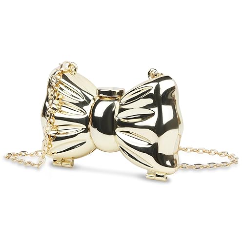 Clutch Mini Bow Style Golden Color