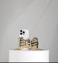 Clutch Mini Bow Style Golden Color