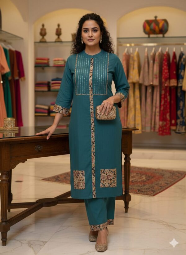 Rangesa Flex Coord set long kurta & Bottom
